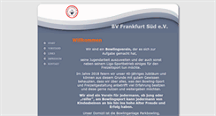 Desktop Screenshot of bv-frankfurt-sued.de