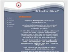 Tablet Screenshot of bv-frankfurt-sued.de